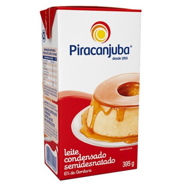 LEITE CONDENSADO PIRACANJUBA 395G C/27UN