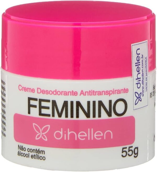 CREME DESOD. FEMININO DIHELLEN 55G