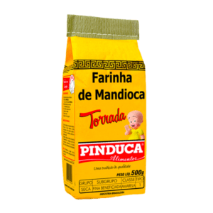 FARINHA MAND.TORRADA PINDUCA 500G C/10UN