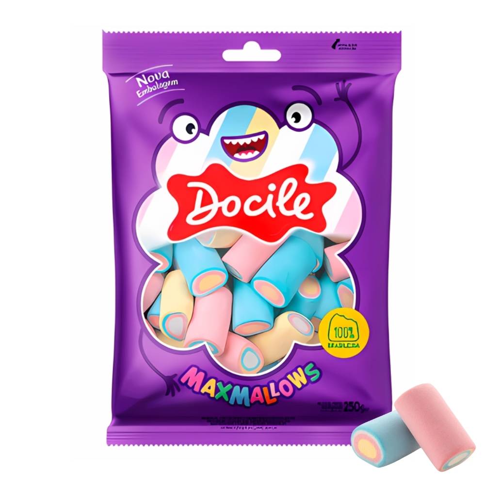 MAXMALLOWS TUBO COLOR BAUNILHA 220G (81416)