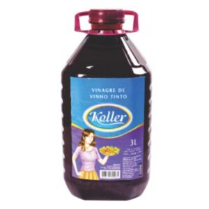 VINAGRE VINHO TINTO KOLLER 3L C/04UN