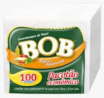 GUARDANAPO BOB 100UN C/18UN
