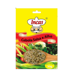CEBOLA SALSA E ALHO INCAS 30G C/20UN