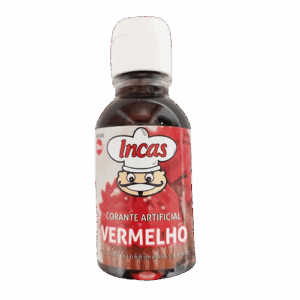 CORANTE VERMELHO ALIMENTICIO INCAS 30ML