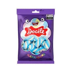 MAXMALLOWS TWIST AZUL E BRANCO BAUNILHA 250G (8939)