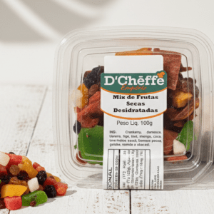 MIX DE FRUTAS SECAS DESIDRATADAS D CHEFFE 100G