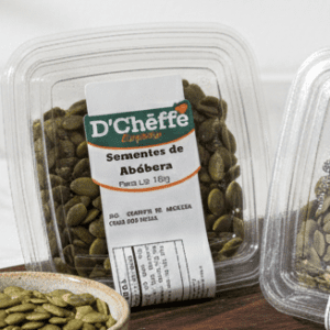 SEMENTE ABOBORA CRUA S/CASCA D CHEFFE 100G