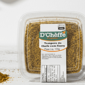 TEMPERO DO CHEFE COM CURRY D CHEFFE 100G