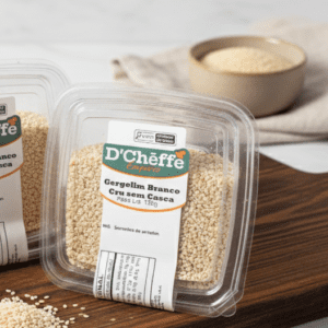 GERGELIM BRANCO CRU S/CASCA D CHEFFE 130G