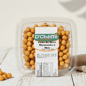 GRAO DE BICO MOSTARDA E MEL D CHEFFE 50G